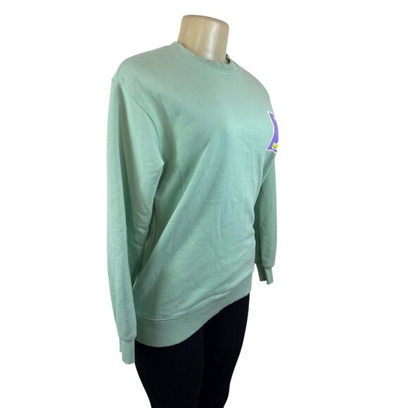 MLB Women's Mint Green Boston Red Sox Crewneck Long Sleeve Sweatshirt Sz S - Picture 3 of 9